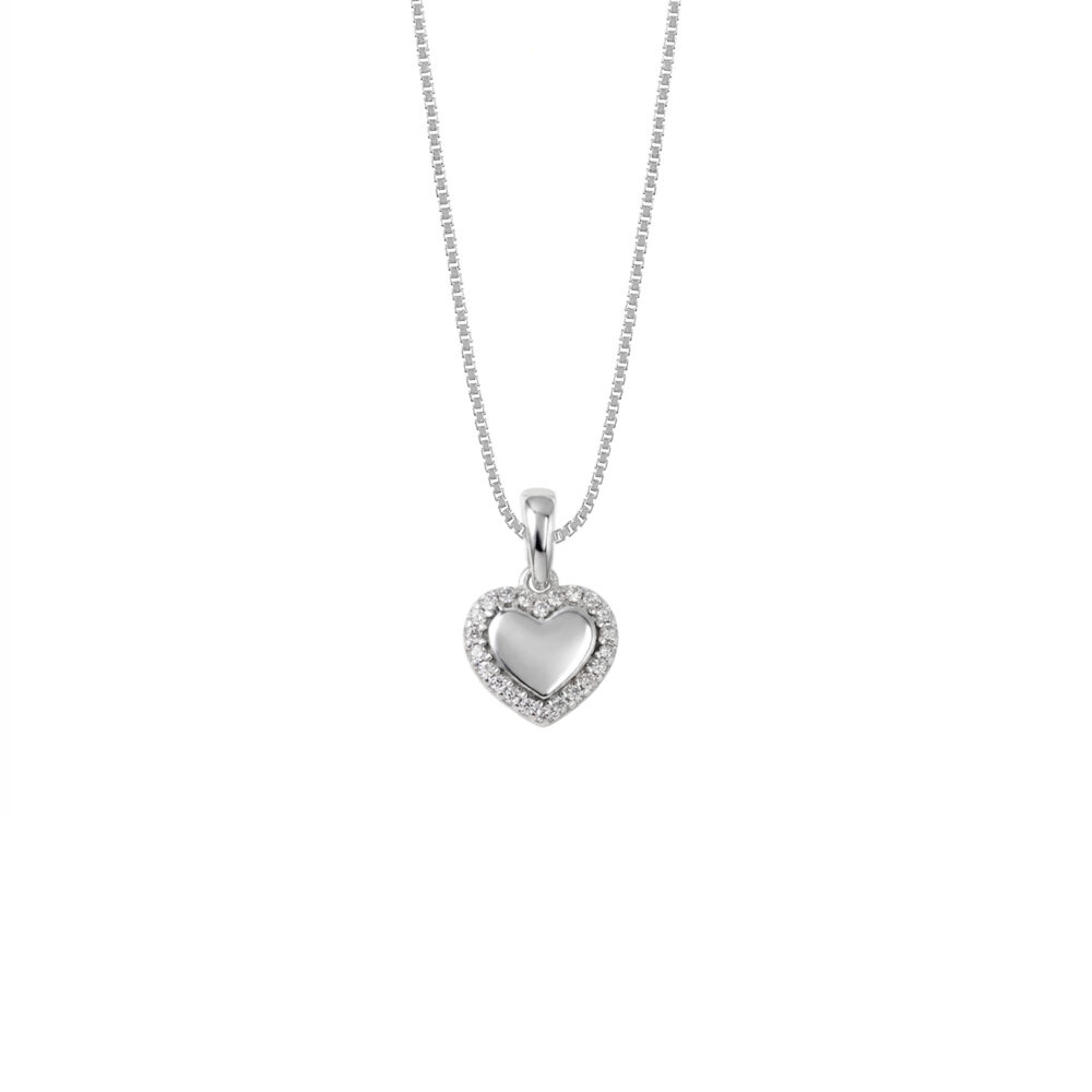 Collar Corazón Plata 925