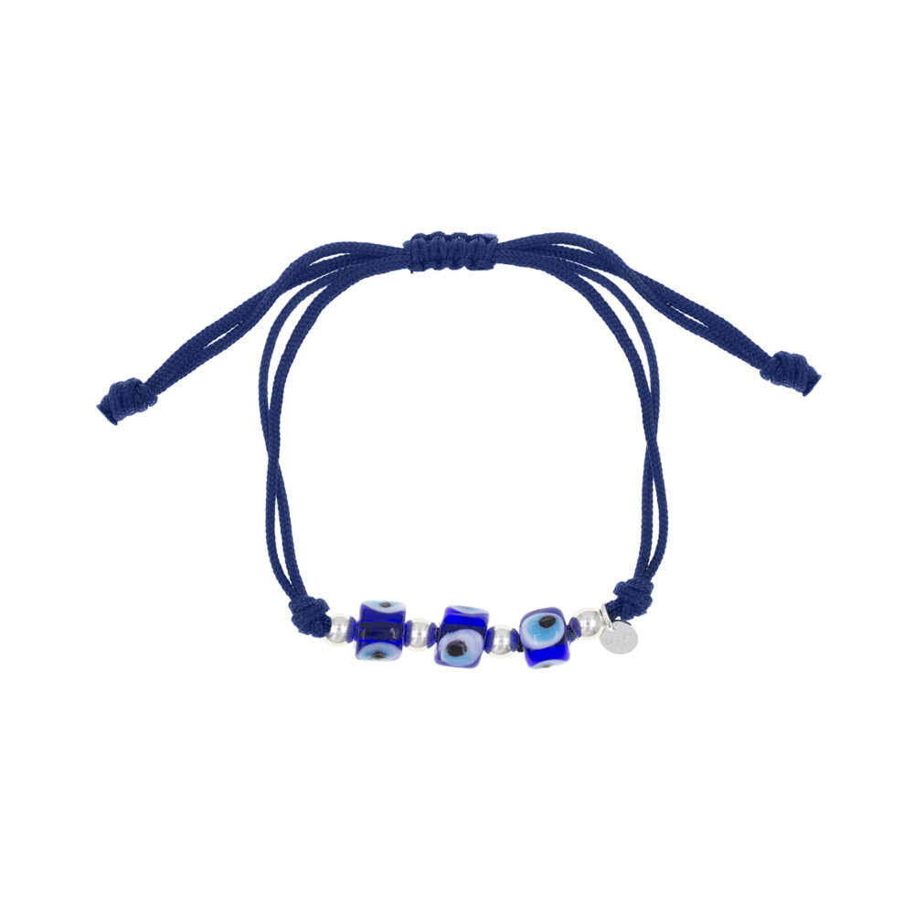 Pulsera Ojo Turco Barril Plata 925