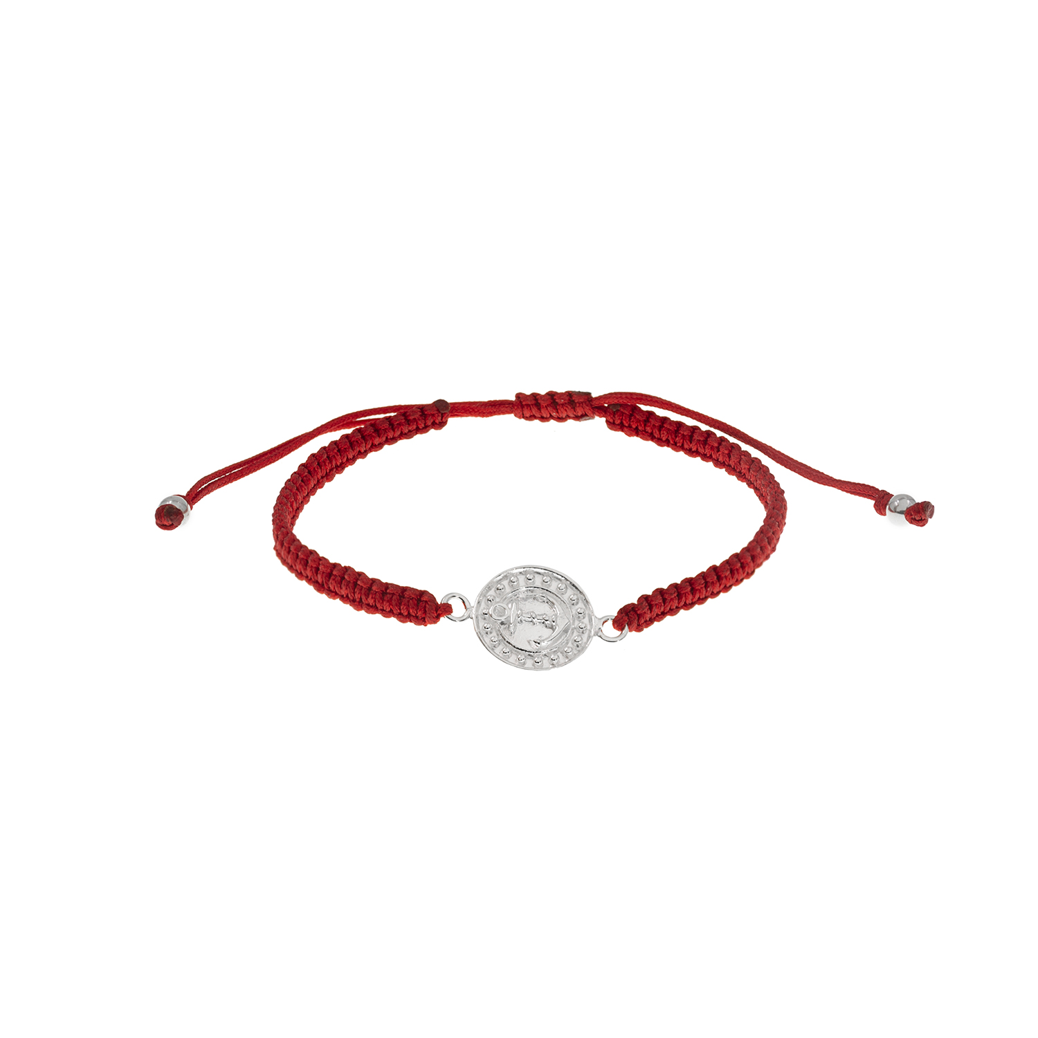 - Pulsera Ancla Bolitas Plata 925