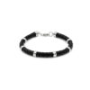 - Pulsera 6 Cañas Plata 925 & Cuero