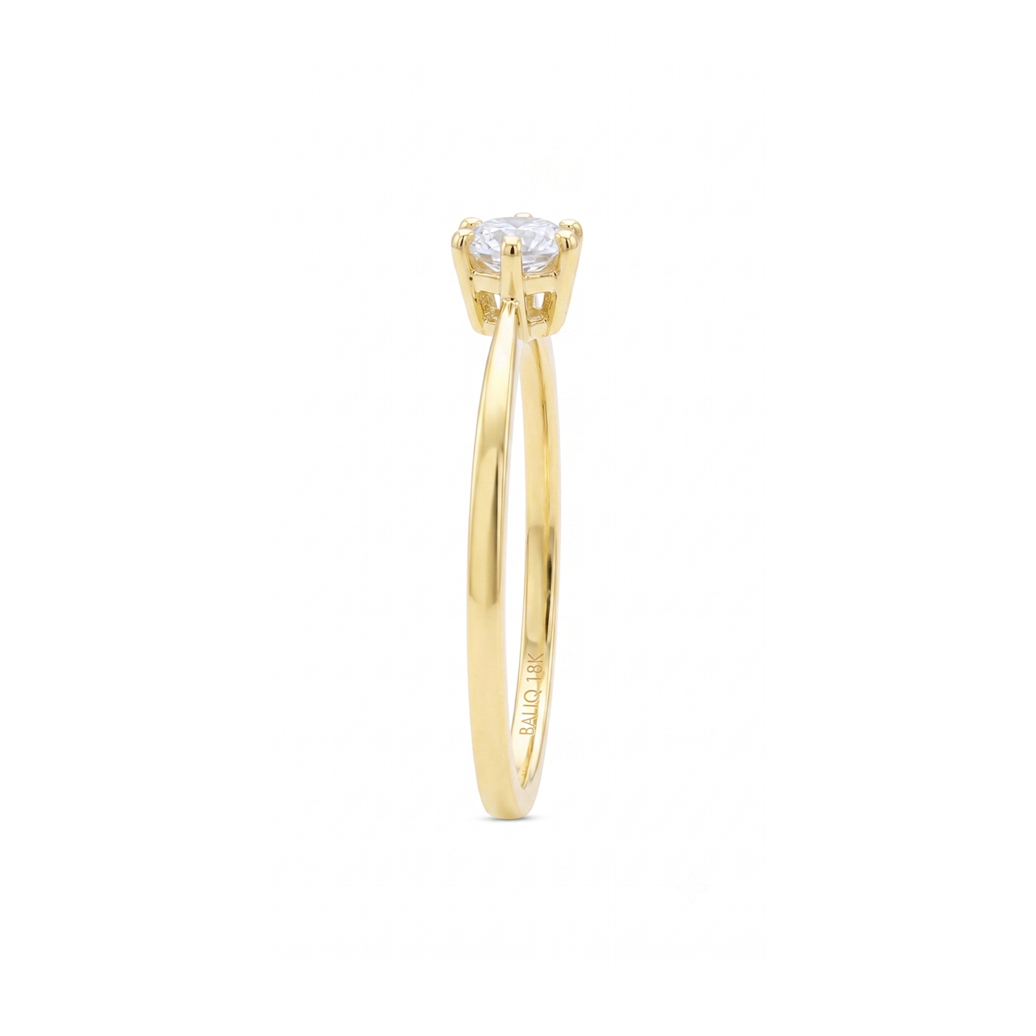 - Anillo de Compromiso Star Oro 18K