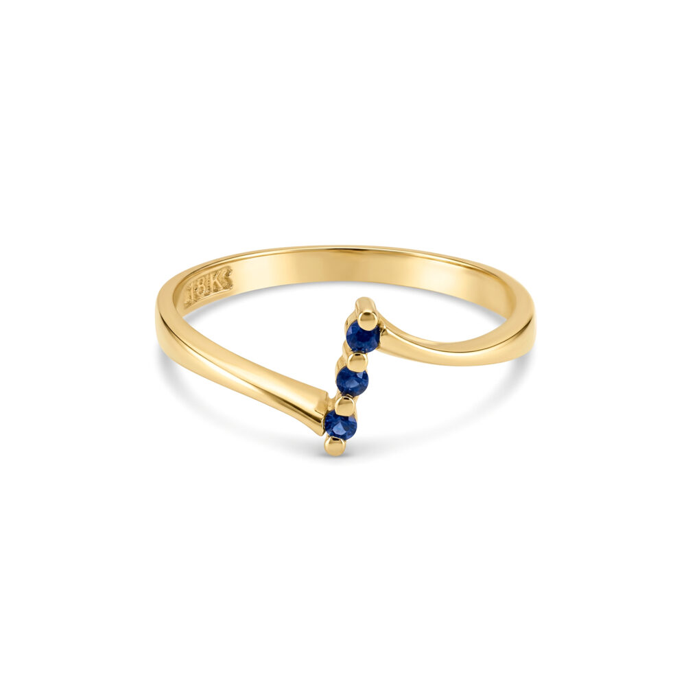 Anillo Zafiro Encuentro Oro 18K