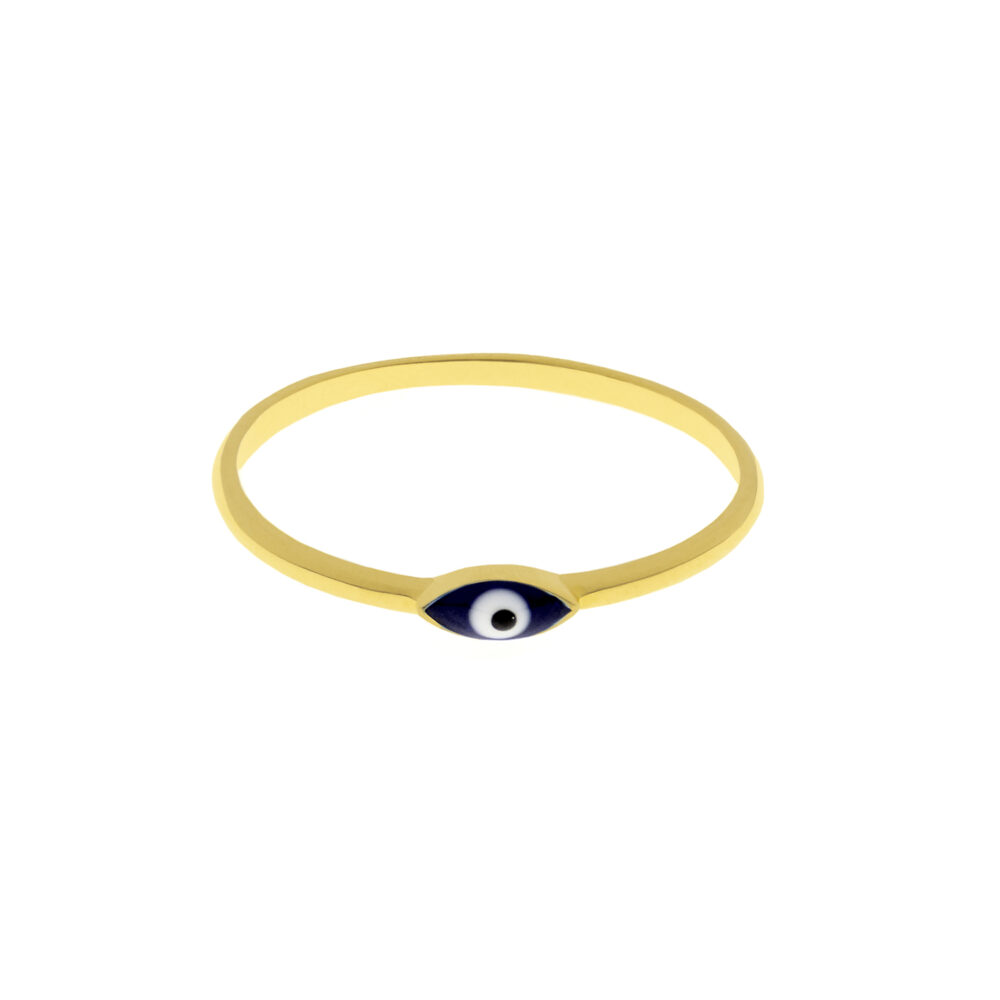 Anillo Ojo Turco Oro 18K