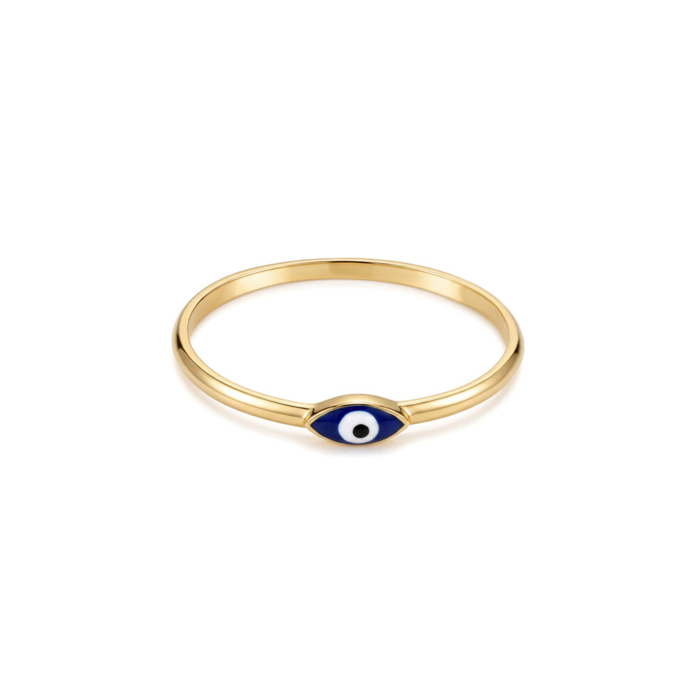 Anillo Ojo Turco Oro 18K