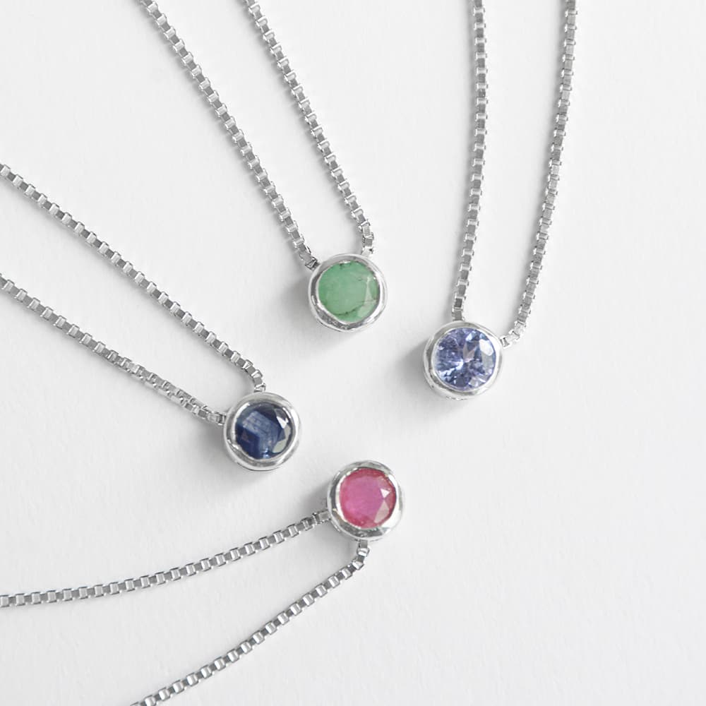 collares de plata para mujer