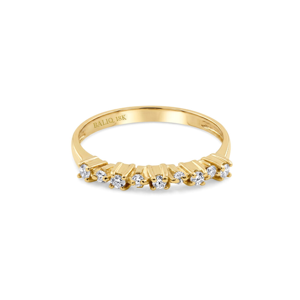 Anillo Riviere Casual Oro 18K & Brillantes