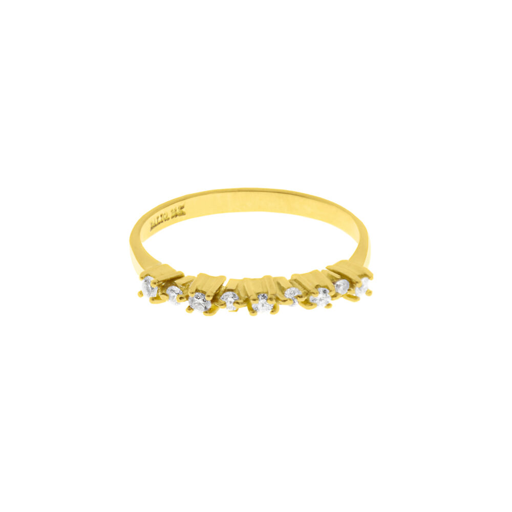 Anillo Riviere Casual Oro 18K & Brillantes