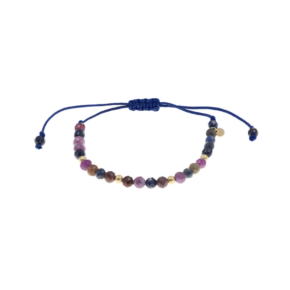 Pulsera Zafiro Oro 18K