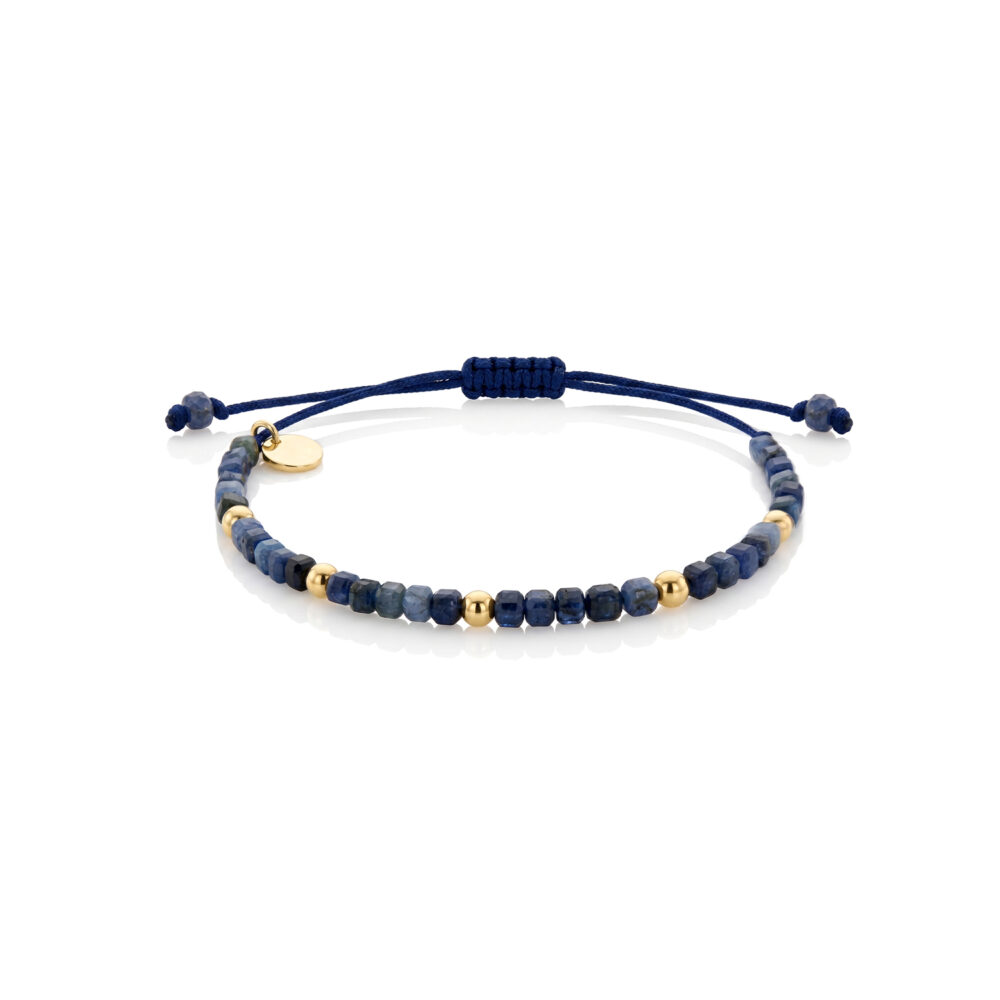 Pulsera Zafiro Square Oro 18K