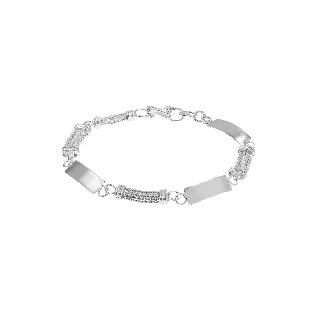 Pulsera Espiga Plata 925