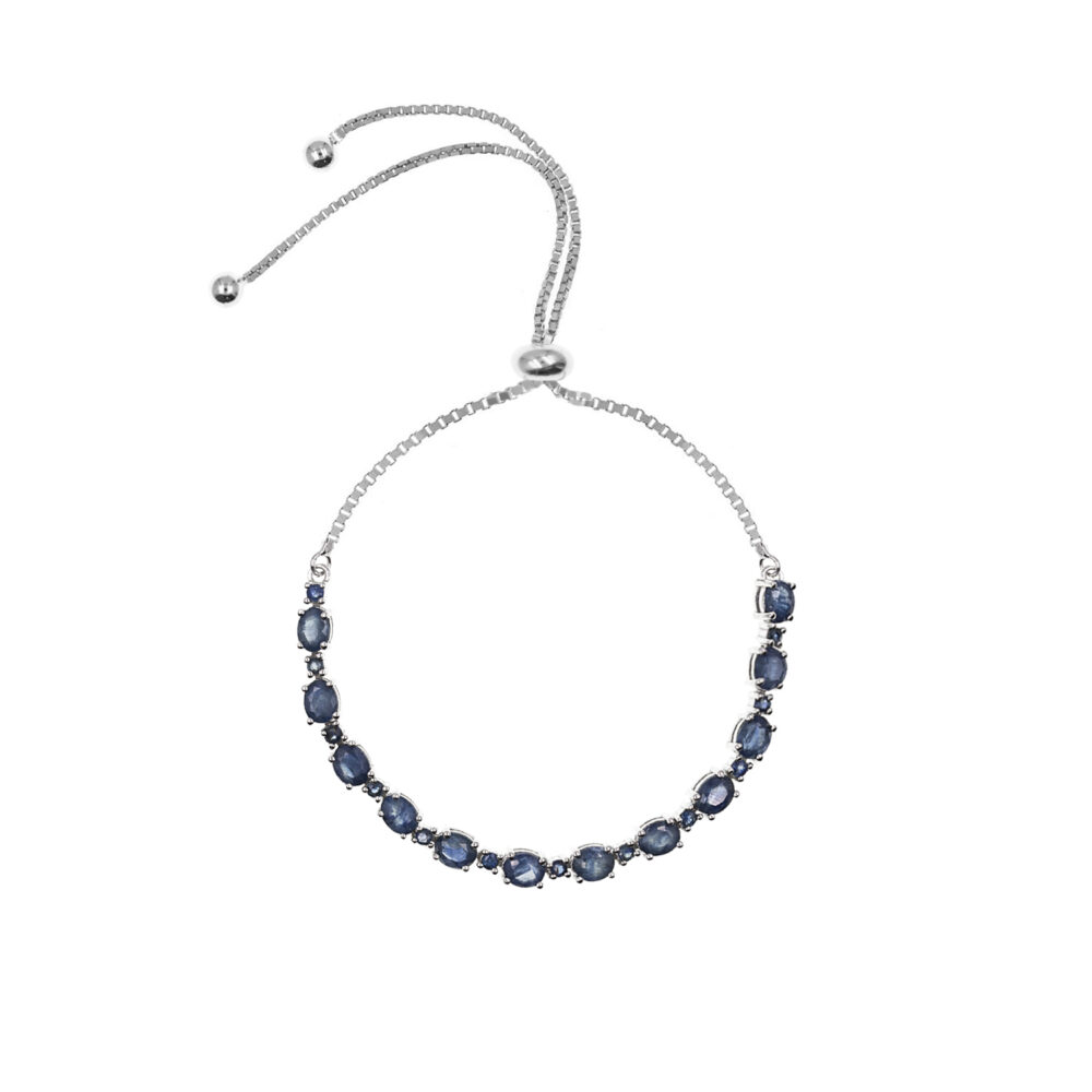Pulsera Conexión Zafiro Plata 925