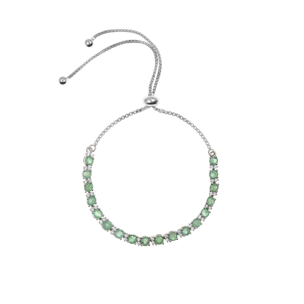 Pulsera Esmeralda Bestfriends Plata 925
