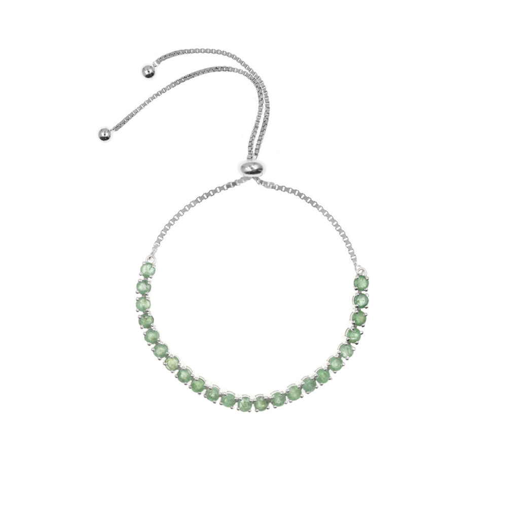 Pulsera Esmeralda Bestfriends Plata 925