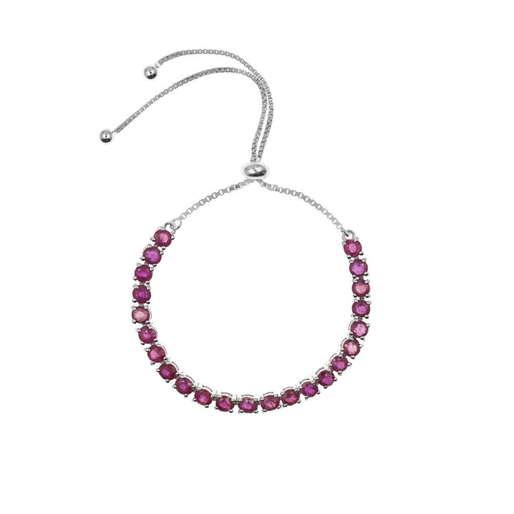 Pulsera Rubí Oval Bestfriends Plata 925