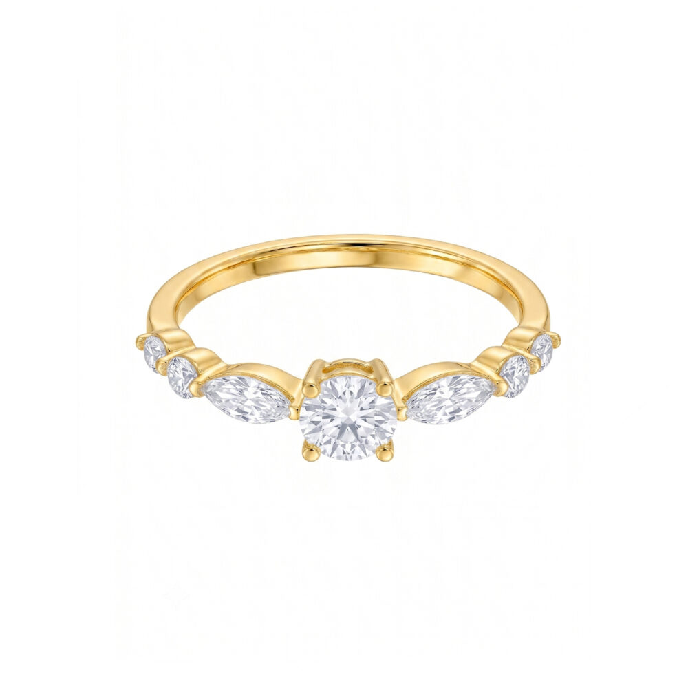 Anillo de Compromiso Oro 18K