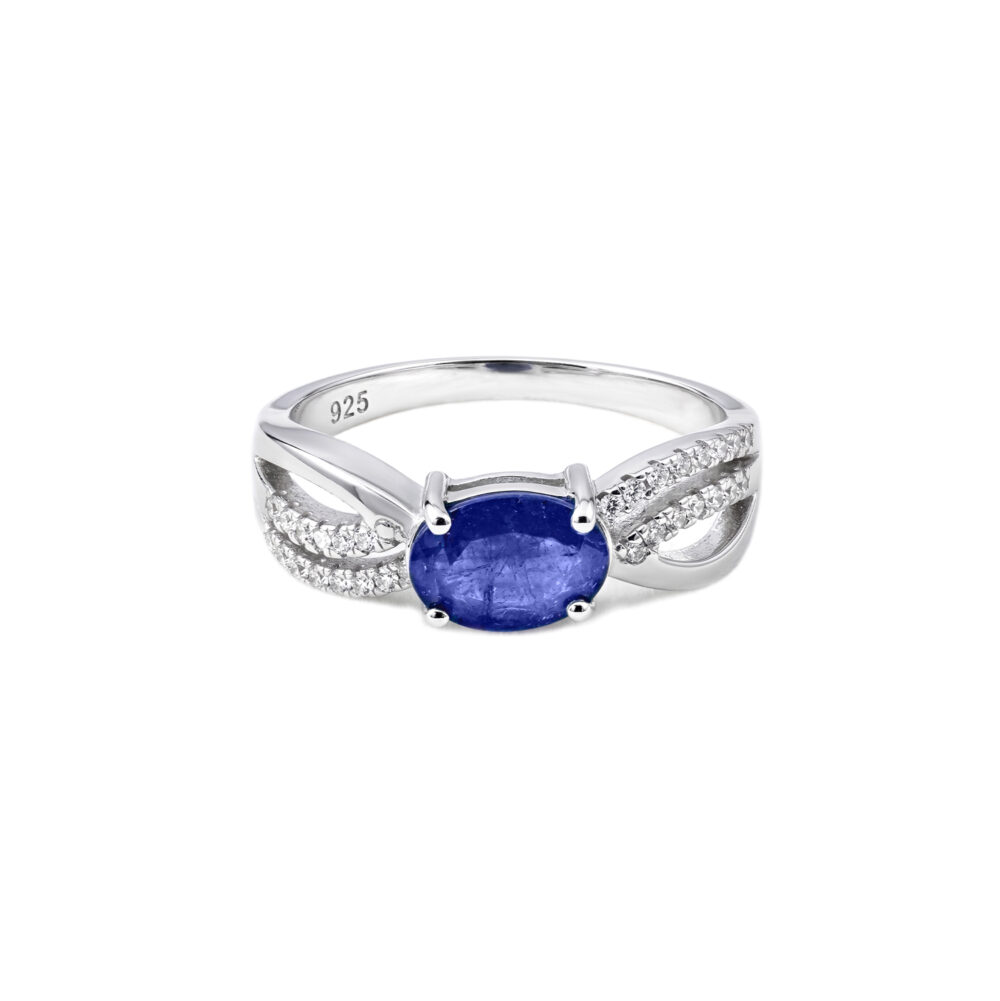 Anillo Tanzanita Casual Plata 925