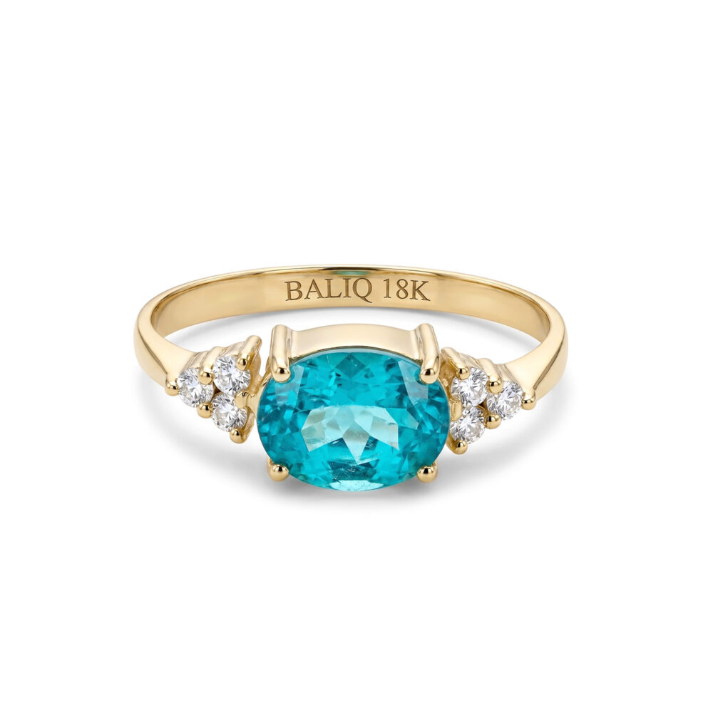 Anillo Apetite Oval Oro 18K & Brillantes
