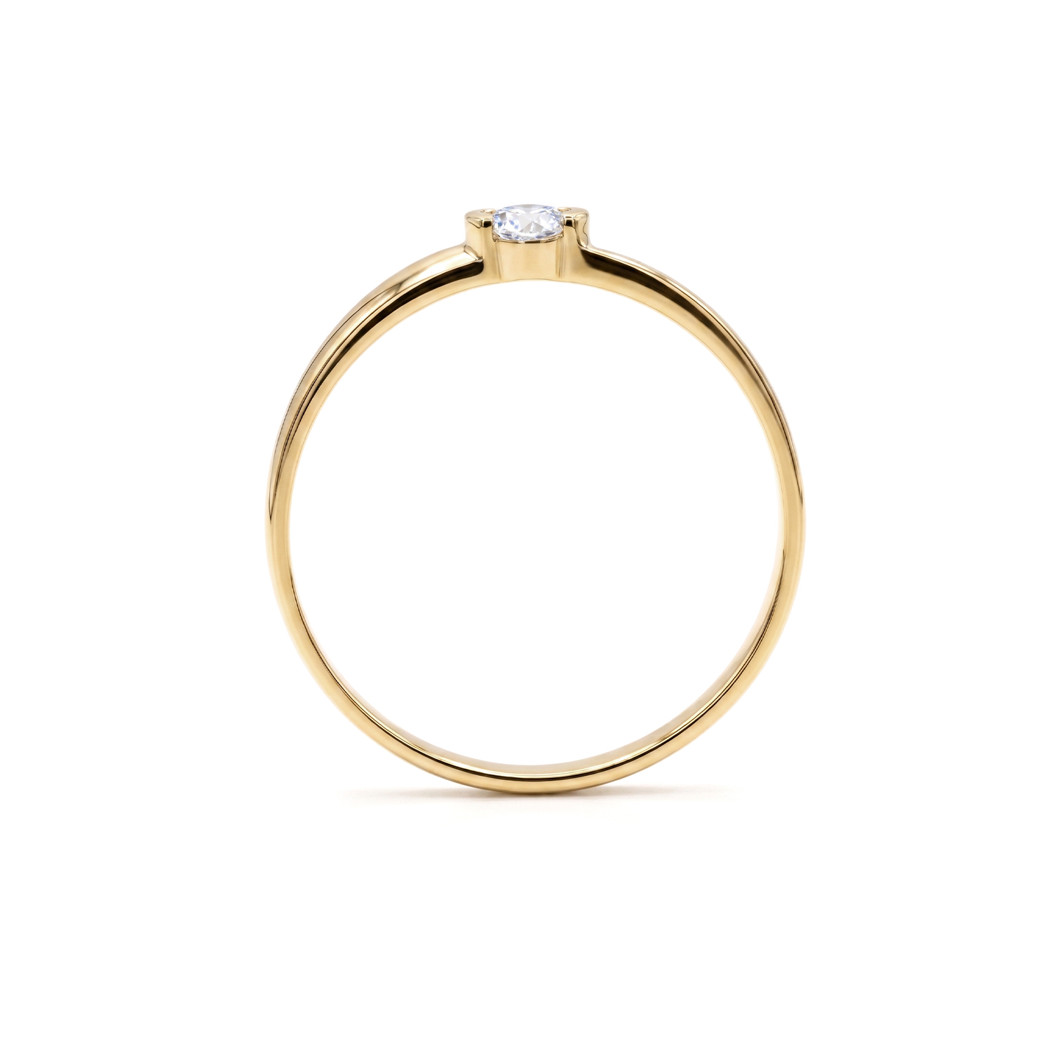 - Anillo de Compromiso Eternity Oro 18K & Brillante