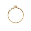 - Anillo de Compromiso Seis Uñas Oro 18K & Brillante