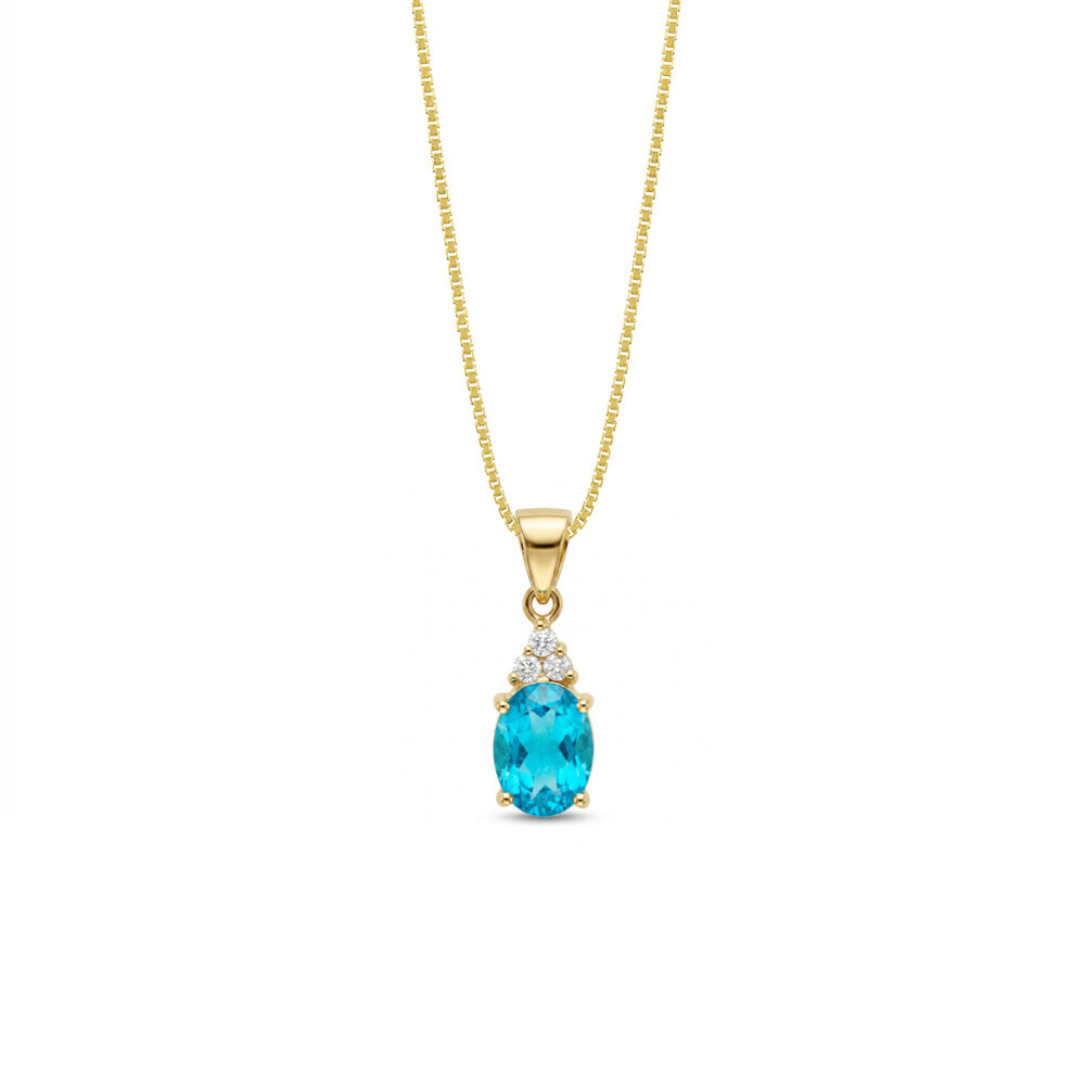Collar Apetite Oval Oro 18K & Brillantes
