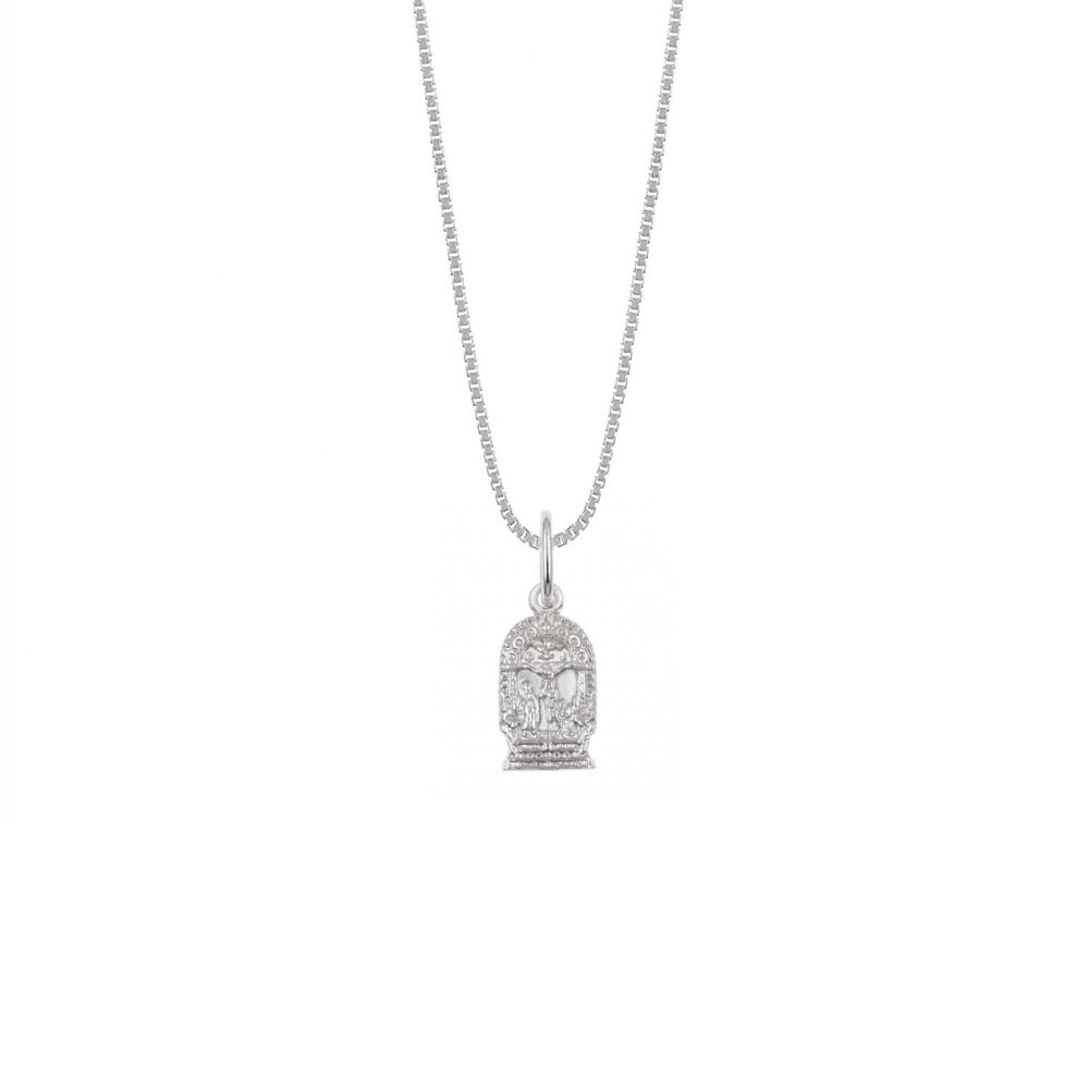 Collar Señor de los Milagros Plata 925