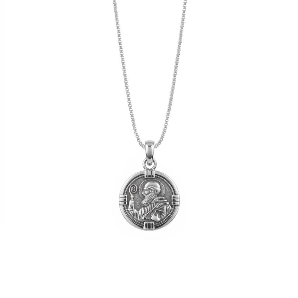 Collar San Benito Bicel Plata 925