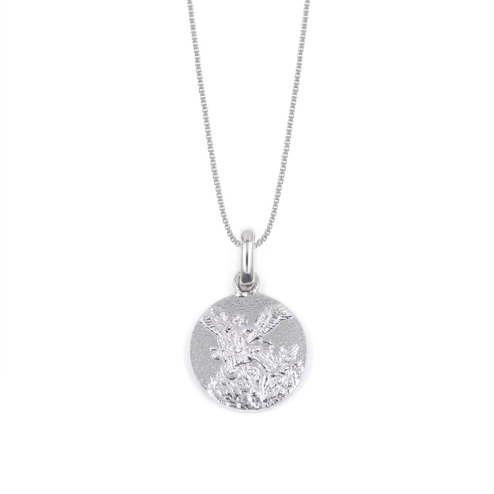 Collar San Miguel Arcángel Plata 925