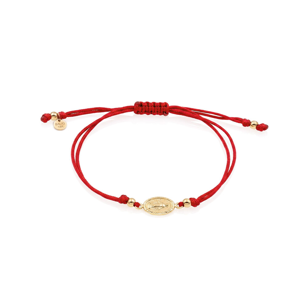 Pulsera San Benito Oro 18K