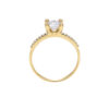 - Anillo de Compromiso Cuatro Uñas Oro 18K