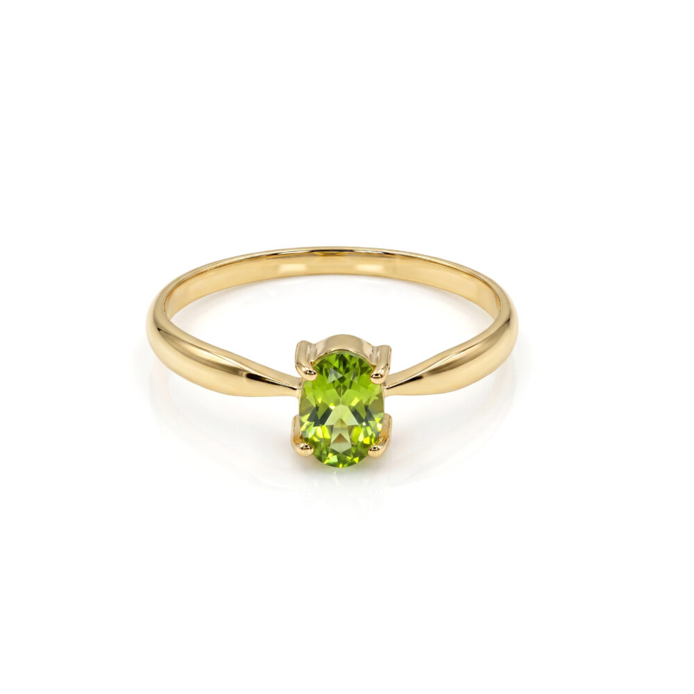 Anillo Peridoto Oro 18K
