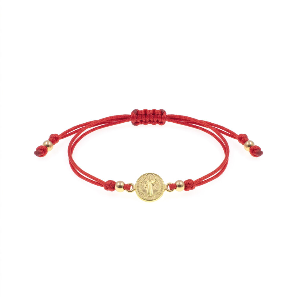 Pulsera San Benito Oro 18K Niña