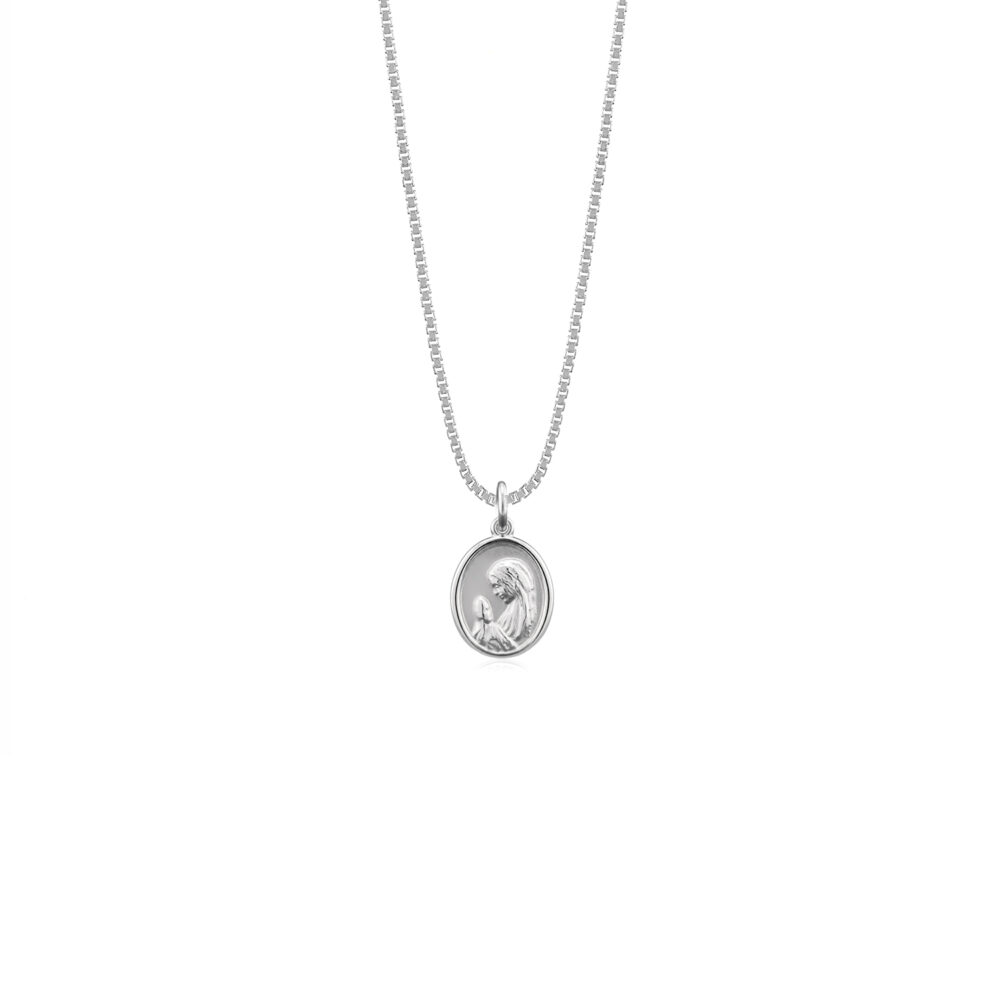 Collar Virgen Plata 925