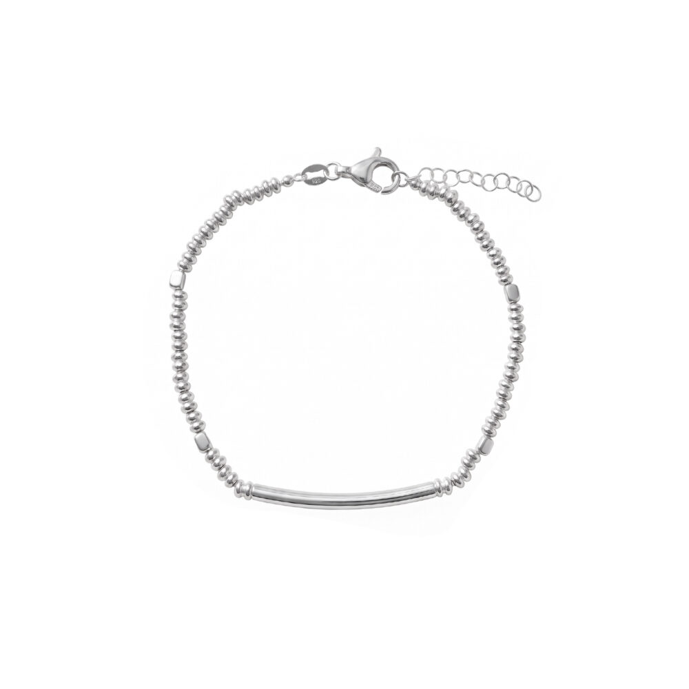 Pulsera Bolitas Plata 925