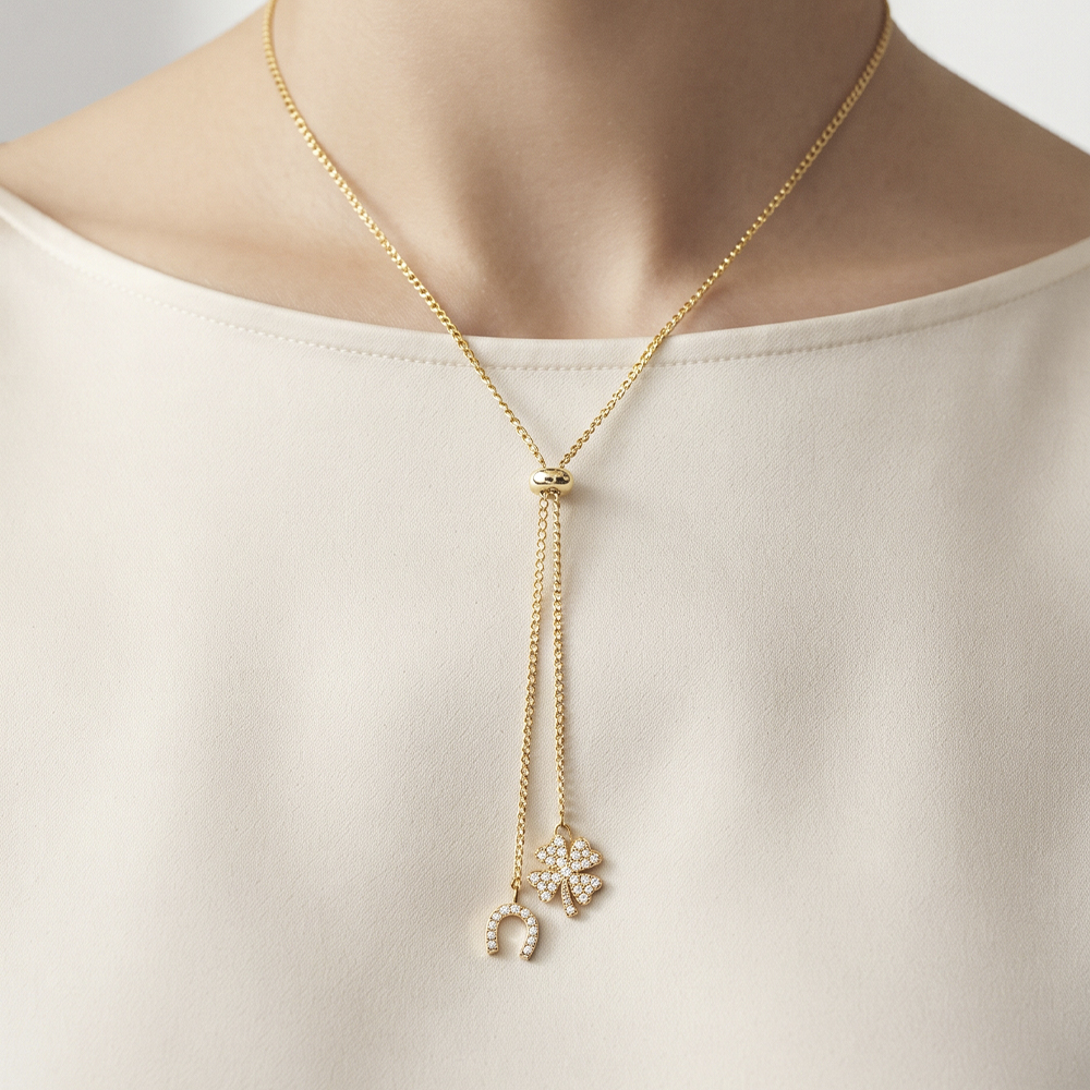 - Collar Herradura GoldenSilver