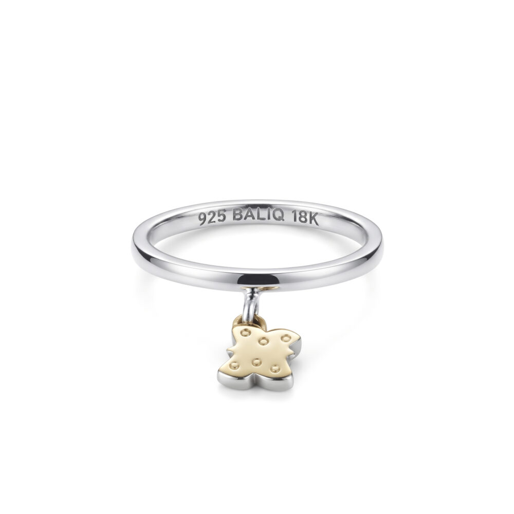 Anillo Mariposa Colgante Plata 925