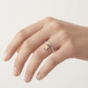 - Anillo Mariposa Colgante Plata 925