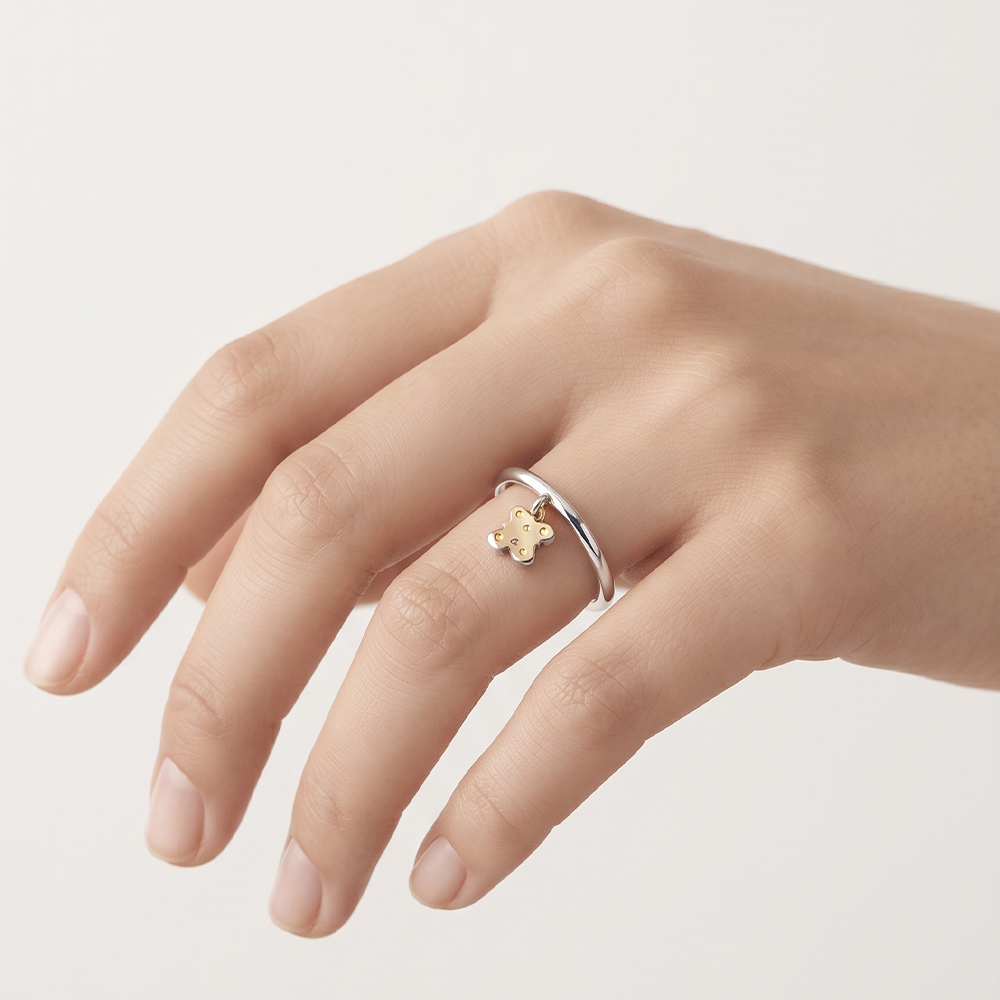 - Anillo Mariposa Colgante Plata 925