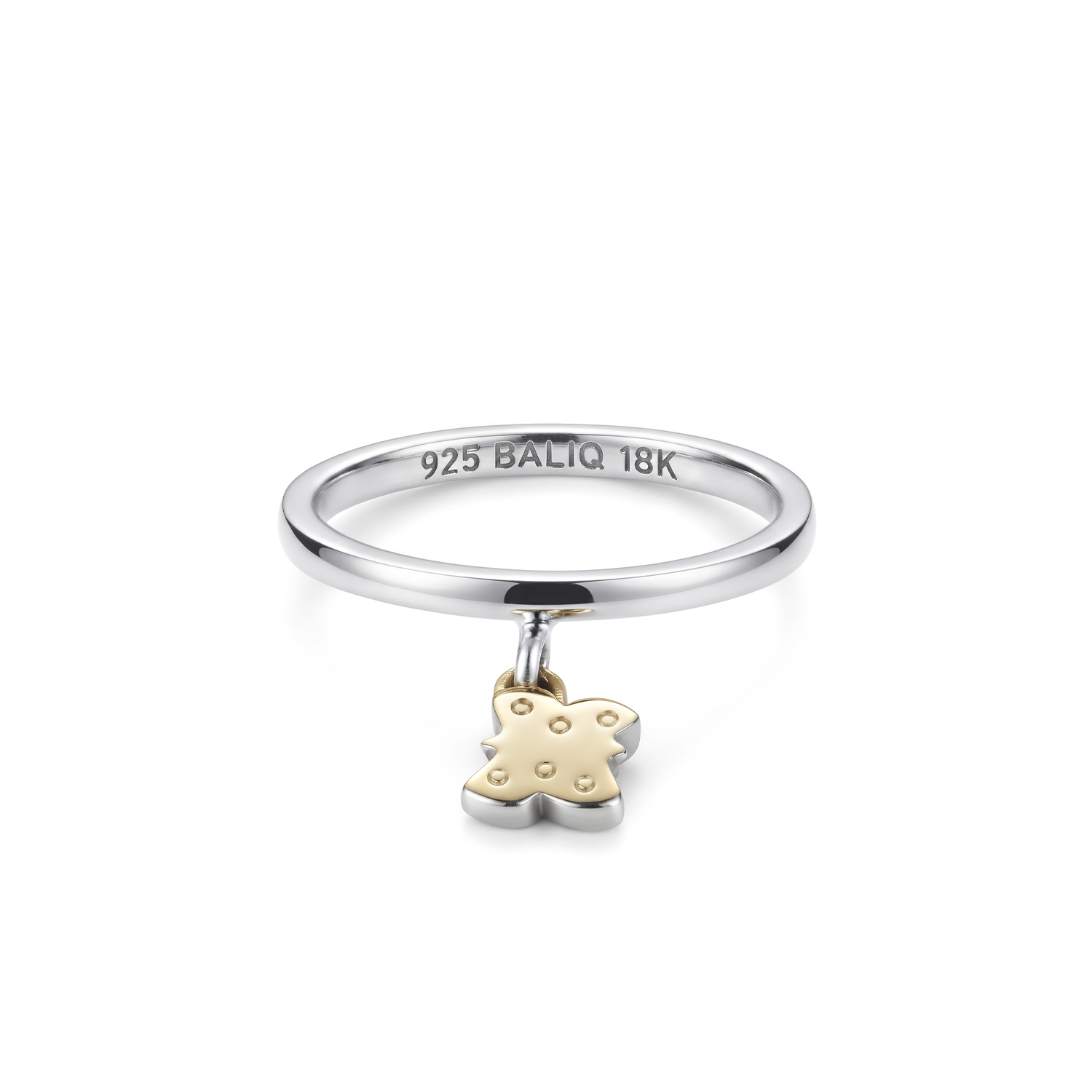 - Anillo Mariposa Colgante Plata 925